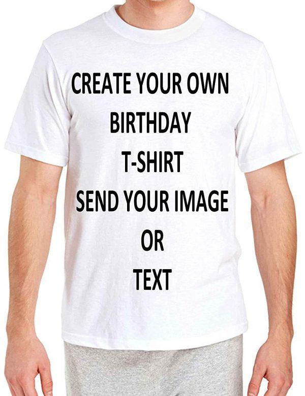 Customized White Color Polyester T-shirt For Men and Women