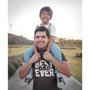 Best Dad Ever Printed T-shirt