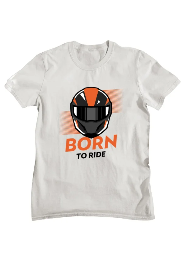 Born to Ride Half Sleeve T-shirt