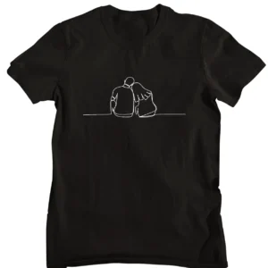 Love Couple Half Sleeve T-shirt