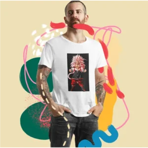Goku Half Sleeve Printed T-shirt