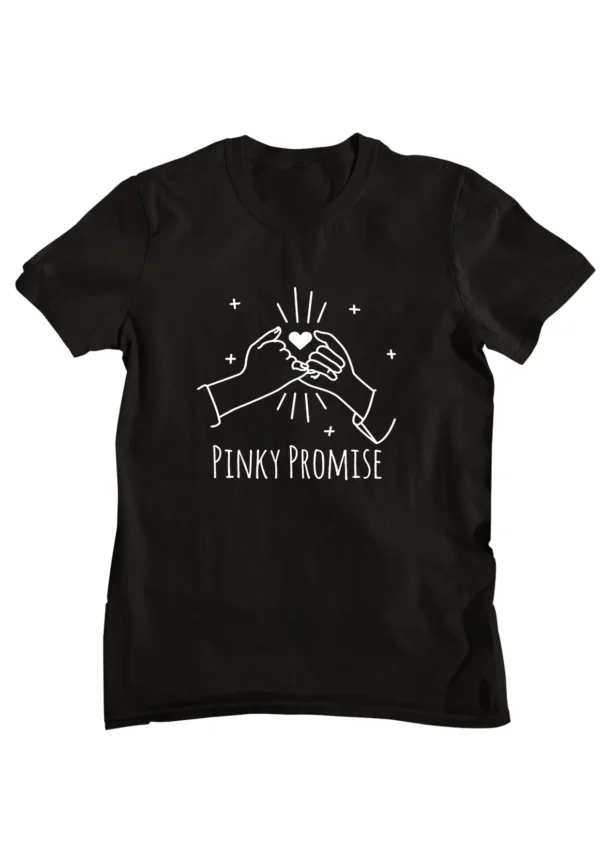 Pinky Promise Half Sleeve T-shirt