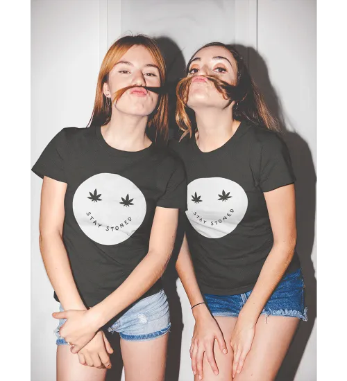 Stay Stone Cannabis T-shirt - Image 2