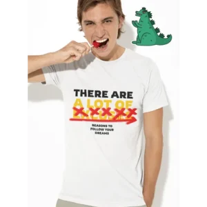 Lot’s Of Reason Printed T-shirt