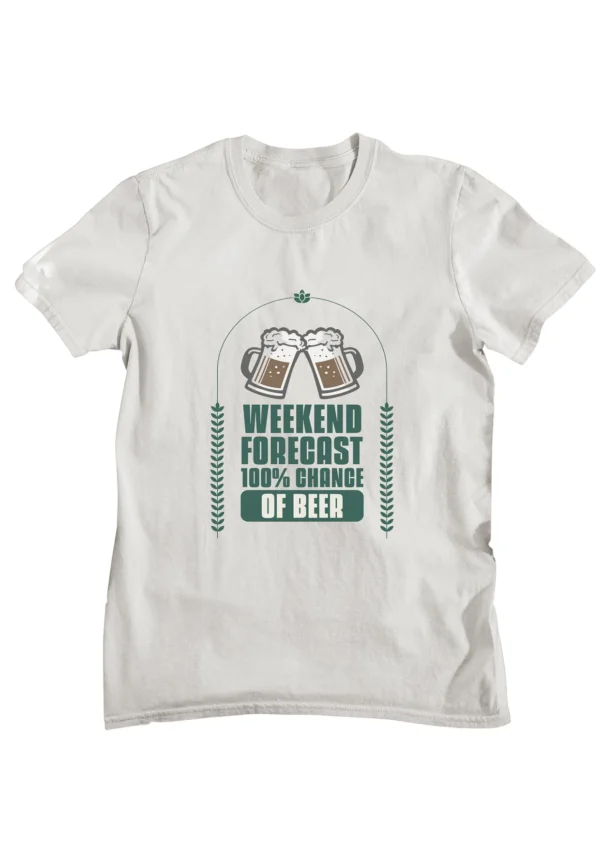 Weekend Bar Half Sleeve Printed T-shirt