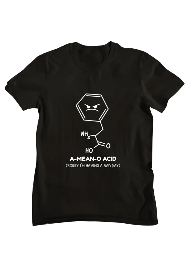 Amino Acid Printed Half Sleeve T-shirt
