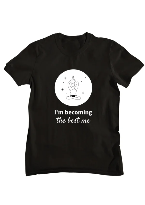 The Best of Me Yoga Printed t-shirt