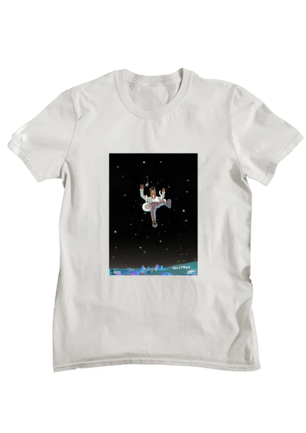 BoJack White Printed T-shirt