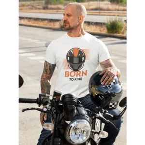 Born to Ride Half Sleeve T-shirt