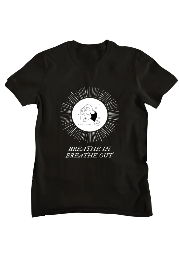 Breath In Half Sleeve T-shirt