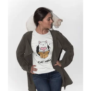 Cat Mom Half Sleeve T-shirt