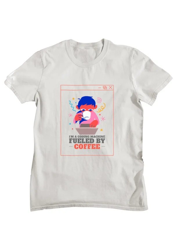 Coding Work Printed Half Sleeve T-shirt