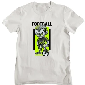 Footbal Printed Half Sleeve T-shirt