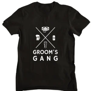 Groom’s Gang Half Sleeve T-shirt