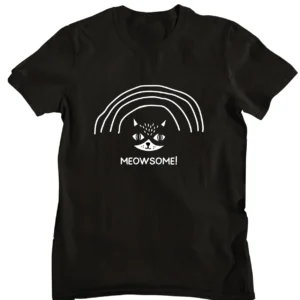 Meowsome Half Sleeve T-shirt