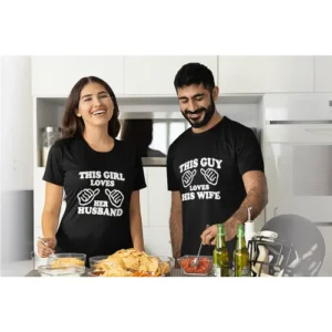 Couple Love Printed T-shirt