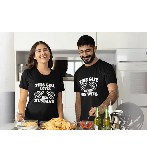 Couple Love Printed T-shirt