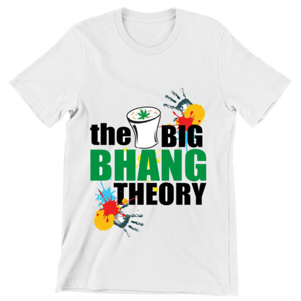 Big Bhang Theory Holi Printed T-shirt